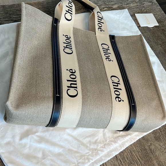 AUTHENTIC NWT CHLOE LARGE WOODY BAG - Picture 11 of 16